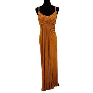 [New York & Co] Burnt Orange Maxi Dress - Size L